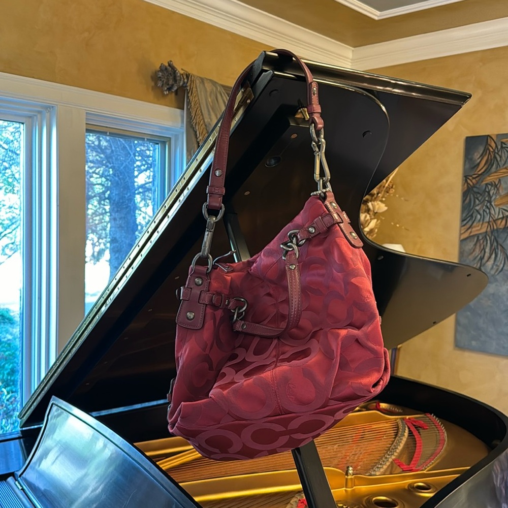 Coach hand bag
